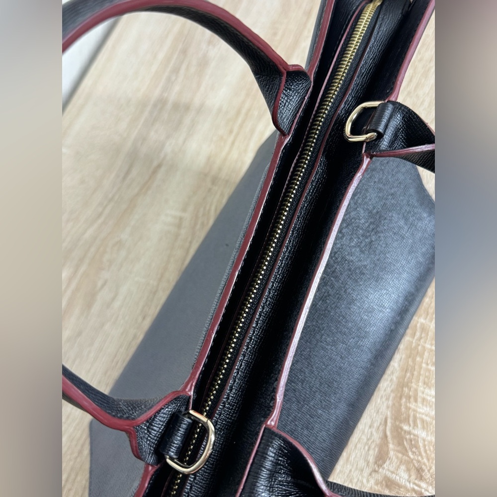 Longchamp Black Medium Satchel Bag - Picture 14 of 16